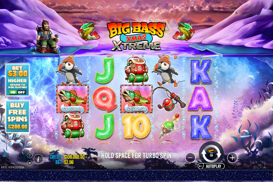 big bass christmas xtreme slot demo play